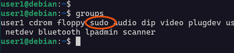 add user to sudoers on debian