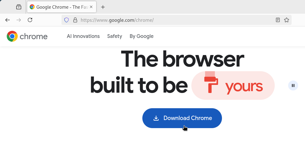 Download Google Chrome for Debian