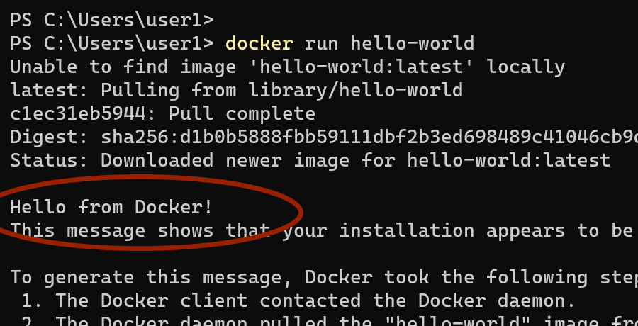 Running Docker Containers on Windows