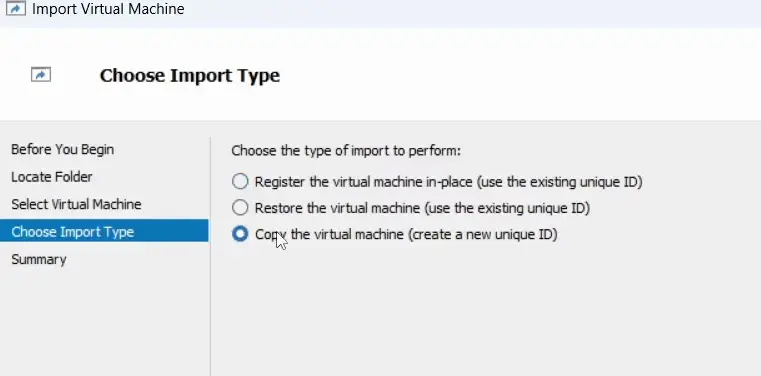 Clone Virtual Machine in Hyper-V