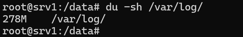 du -sh command