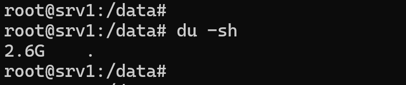 Linux du command