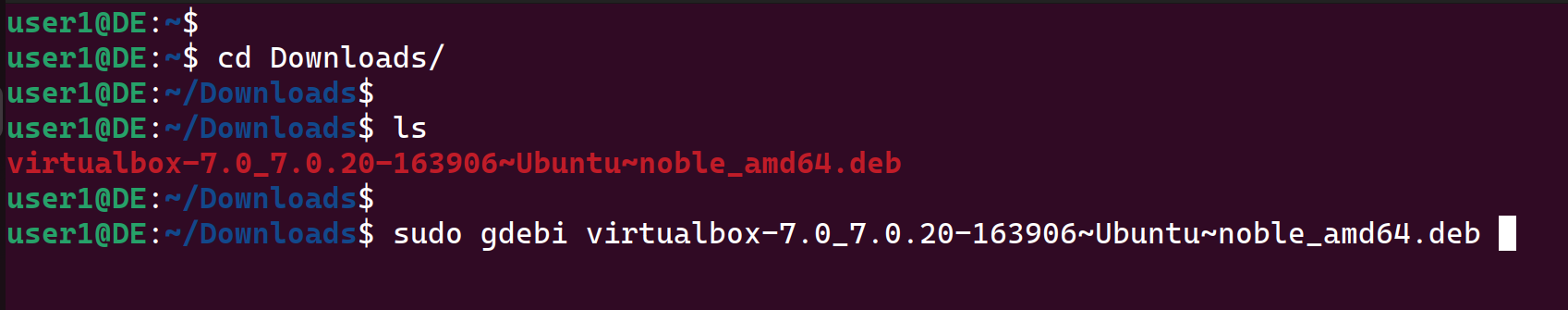 install virtualbox on ubuntu 24