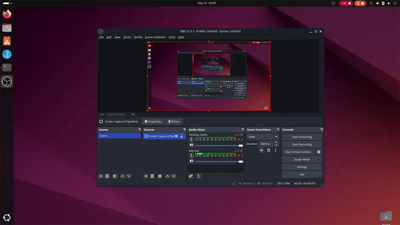 obs for ubuntu