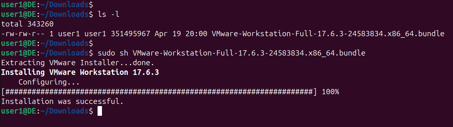 install vmware workstation on ubuntu 24
