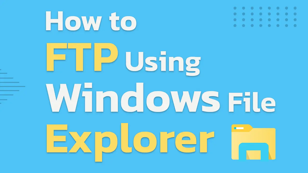 ftp using file explorer