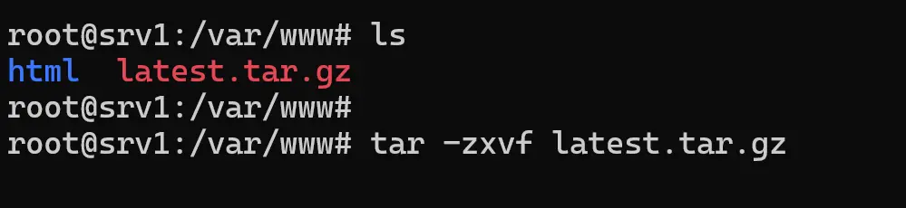 Latest version of the wordpress